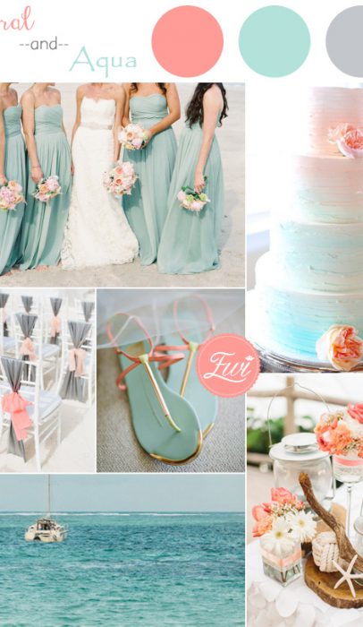coral-and-aqua-beach-themed-weddign-color-ideas-for-2015